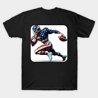 American Man NFL Football Player #2 T-Shirt